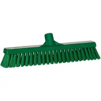 Vikan Bezem 31742 - 41cm - Zacht / Hard - Groen - Geschikt voor alle harde vloeren