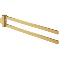 GROHE Selection Handdoekhouder - 40cm - dubbel - draaibaar - brushed cool sunrise 41063gn0