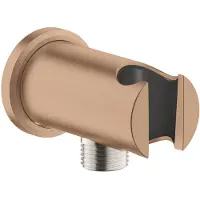 GROHE Rainshower - Wandaansluitbocht met houder, geborsteld Warm Sunset 26658DL0