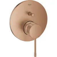 GROHE Essence inbouw douchekraan - Opbouwdeel - 2 uitgangen - Geborsteld warm sunset (mat brons)