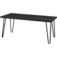 Dorel Home Owen-Salontafel - Zwart Eikenlook
