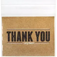 Packlinq Plastic Zakken 13,7x10,8cm Transparant en Hersluitbaar (100 stuks) | Plastic zak