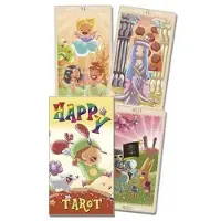 Lo Scarabeo Happy Tarot - Happiness deck met frisse kunststijl