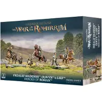 Games Workshop The Lord of the Rings – The War of the Rohirrim – Heroes of Rohan – Fréalaf Hildeson, Olwyn & Lief – Games Workshop