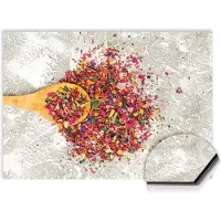 KitchenArt - Spice Delight Spatscherm - 100x50 cm - Spatscherm Achterwand Keuken - Spatwand Keuken