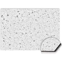 KitchenArt - Nordic Quartz Spatscherm - 90x60 cm - Spatscherm Achterwand Keuken - Spatwand Keuken