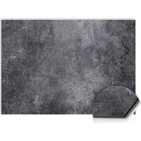 KitchenArt - Midnight Concrete Spatscherm - 120x60 cm - Spatscherm Achterwand Keuken - Spatwand Keuken