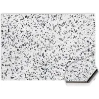 KitchenArt - Carrara Mist Spatscherm - 120x80 cm - Spatscherm Achterwand Keuken - Spatwand Keuken