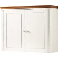 Notio Living Anita-Wandkast - 2-deurs - Wit/Honing