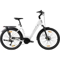 SmartAI Elektrische fiets 27,5Inch - 20AH - LCD -75NM -9 Versnellingen -Aluminium design -Hydraulische schijfrem - Bereik tot 130km - Pedelec -E-MTB - voor dames en heren - Wit