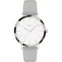 s.Oliver Analoog horloge grijs