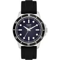 s.Oliver Analoog horloge nachtblauw / zwart / zilver