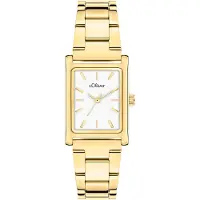 s.Oliver Analoog horloge goud