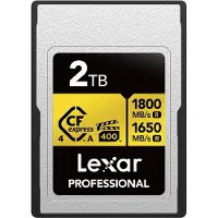 Lexar CFexpress Pro Type A Gold 4.0 Series 2TB R1800/W1650MB/s - VPG400