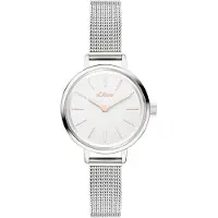 s.Oliver Analoog horloge zilver