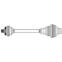 METELLI 17-1369 Aandrijfas