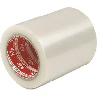 Kip-tape 313 Transparant Zelfklevende Beschermfolie 125mm - 100 meter