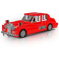Mould King 10145 – Lunaz Vintage Auto Roadster | 433-delige Bouwset | Racewagen Model
