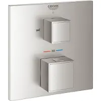 GROHE Opbouwdeel grohtherm cube met omstel
