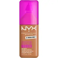 Nyx Professional Make Up Make 'EM Wonder Foundation - Zachte matte finish - Met huidverzorgende hyaluronzuur - Warm Honey
