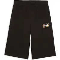 Puma Broek 'MID 90s' geel / abrikoos / zwart / wit