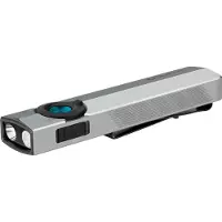 Olight ArkPro Class 1 (Silver Graphite) CW Zaklamp werkt op een accu LED Met stroboscoopfunctie, Met UV-lamp 520 lm 115 g