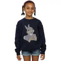 Disney Katoenen sweater Thumper voor meisjes (Marineblauw)
