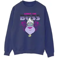 Disney Dames/Dames De Kleine Zeemeermin Ursula Mama Is De Baas Sweatshirt (Marineblauw)