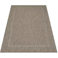 Muratap Relax uni binnen en buiten vloerkleed indoor & outdoor laagpolig effen -