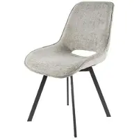 Hoyz stoel swivel rich zandkleur set van 4