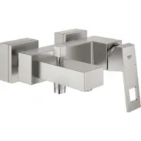 GROHE Badmengkraan eurocube supersteel