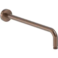 May Wandarm 40Cm 1/2" Geborsteld Mat Koper Pvd