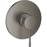 GROHE Opbouwdeel douche essence new hard graphite geborsteld