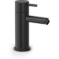 Hotbath Cobber CB003S wastafelkraan laag geborsteld zwart PVD