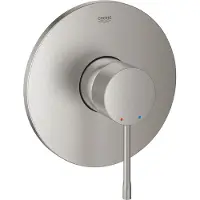 GROHE Essence - Afdekset voor douchekraan, supersteel 24057DC1