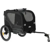 Deryan Hondenfietskar 2-in-1 – Opvouwbaar – Tot 20kg – Geschikt voor E-bikes