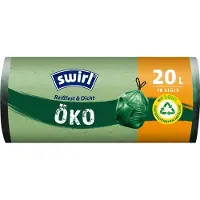 Swirl Vuilniszak Zwart 18 Rollen
