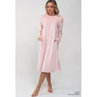 Mira - Dames Slaapkleed - Zachtroze