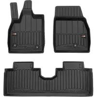 Frogum PROLINE Automatten - Geschikt voor FORD MUSTANG MACH-E (vanaf 2020) - 3-delig - TPE Rubber - Zwart