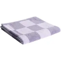 HAY Check badhanddoek 70x136 cm Lavender