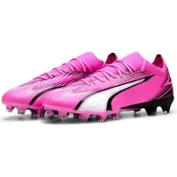 Puma ULTRA MATCH FG/AG 107754 Voetbalschoenen | Maat 45 Dames Roze