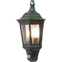 Konstsmide Firenze 7230-600 Buitenlamp met bewegingsmelder (wand) E27 100 W Groen