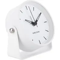 Karlsson Calm Wekker | Ø95mm | Wit