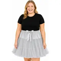 Coppens Big size petticoat grijs XXXL | Maat One Size |