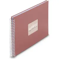 Hama Spiraal fotoalbum - Fine Art - 36x32 - 50 pagina's - Terracotta