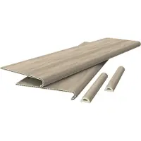 Neu.holz Overzettreden stootborden set van 2 PVC 120x32x4,6 cm Tessuto Milan