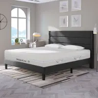 OKWISH Schuimmatras 160x200 cm - 7-Zones Ergonomische Koudschuimmatras 20 cm - Wendbaar H2/H3 Met Afritsbare Wasbare Hoes en Handgrepen - Antislip Bodem - Wit