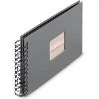 Hama Spiraal fotoalbum - Fine Art - 24x17 - 50 pagina's - Steengrijs