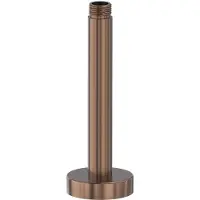 May Plafondbuis 20Cm 1/2" Geborsteld Mat Koper Pvd