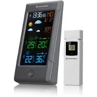 Bresser Weerstation - ClimateTemp NBF - Thermo/hygro-sensor - Met Kleurenscherm